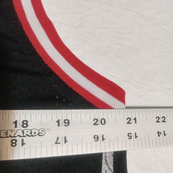 Adidas Men's Hardwood Classics Hakeem Olajuwon Houston Rockets BBall Jersey M - Picture 7 of 8